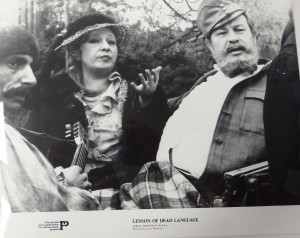 Fotos z filmu "Lekcja martwego języka"