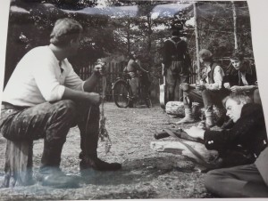 Fotos z filmu "Ranny w lesie"